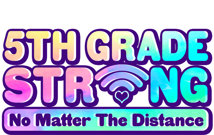 5th Grade Strong No Matter The Distance Distancing Learning Trucker Hat